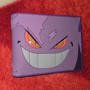 New gengar pokemon nintendo anime manga wallet